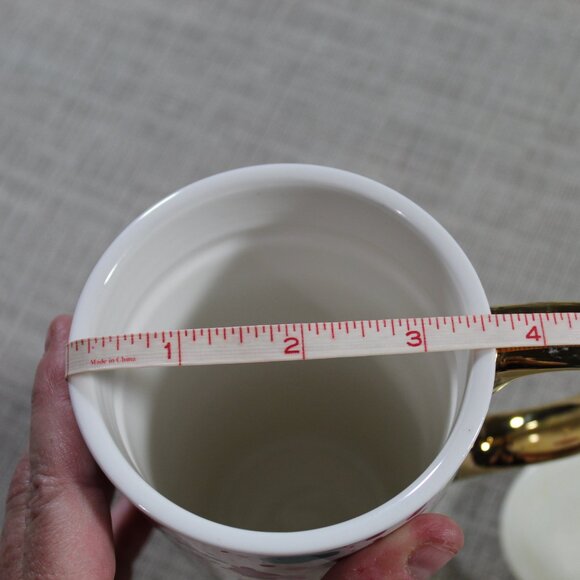 Cypress Home Tall Paint Splatter "Celebrate" Ceramic Drink Mug - Picture 6 of 7